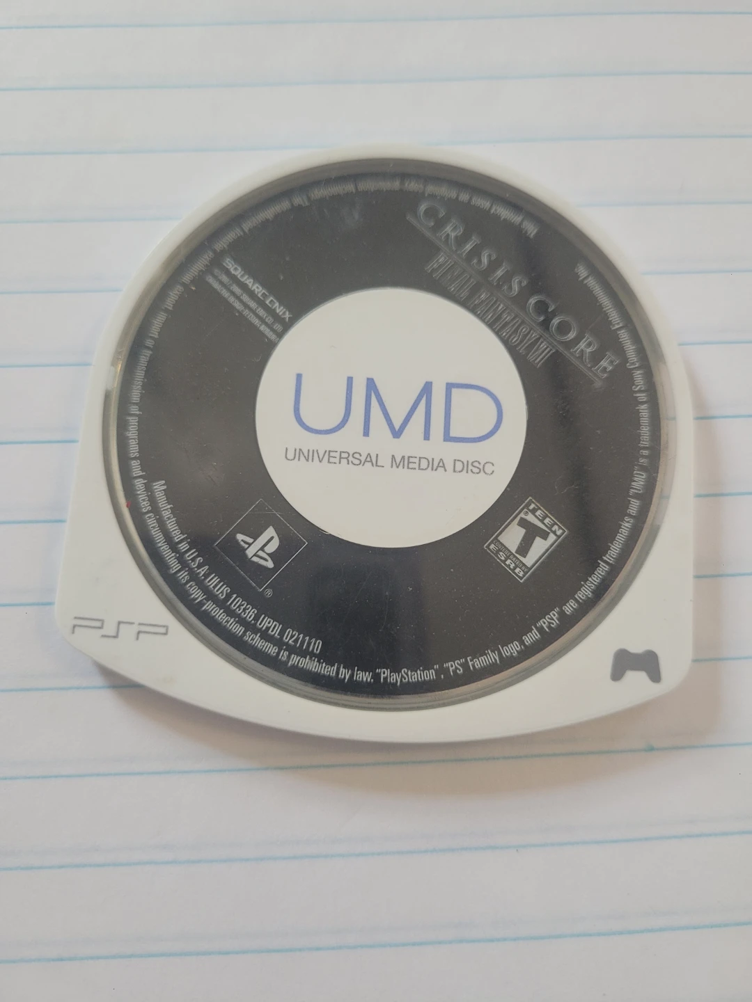 Crisis Core: Final Fantasy VII UMD for PSP