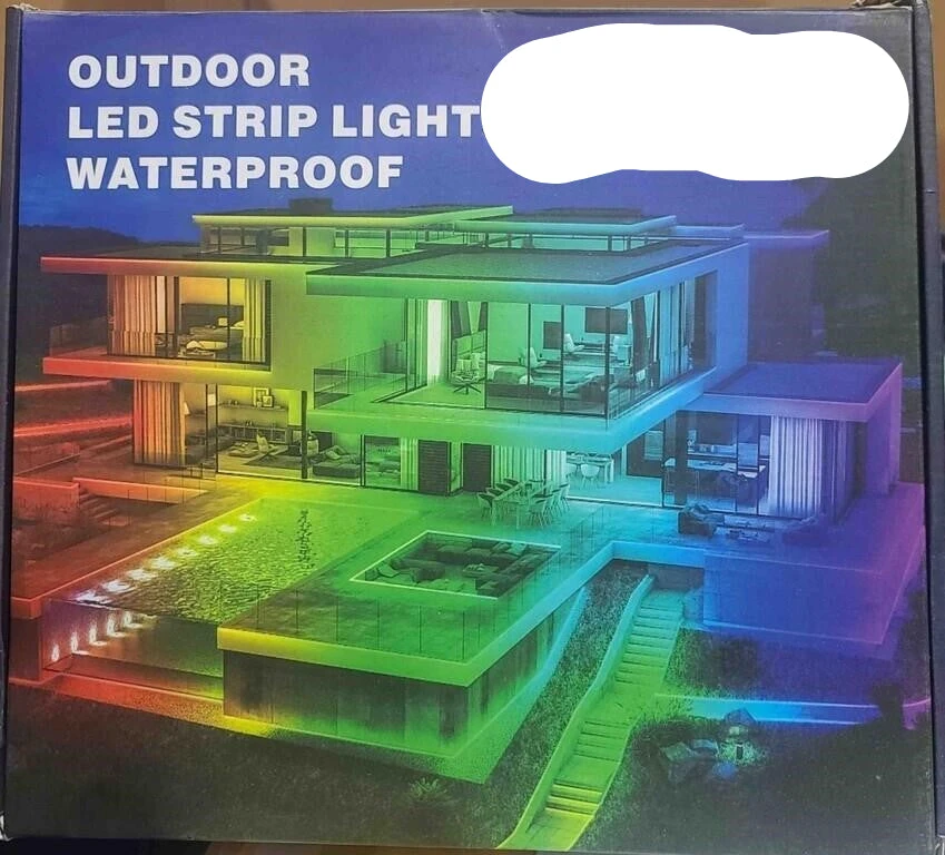 AILBTON 60m (200ft) Outdoor LED Strip Lights Waterproof,