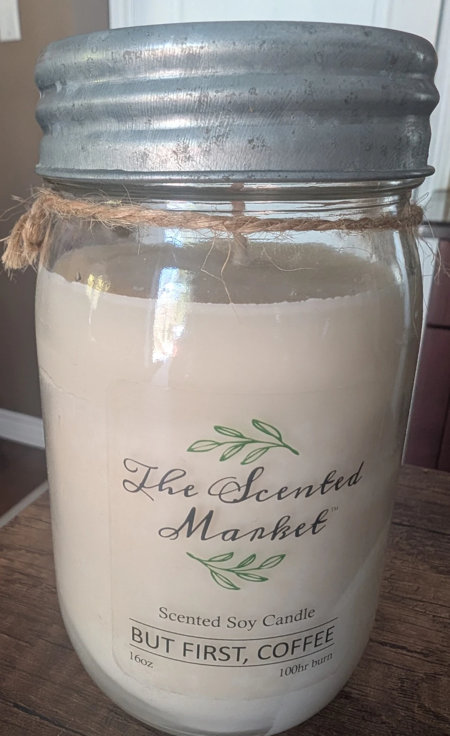 The Scented Market "But First, Coffee" Scented Soy Candle - photo 2