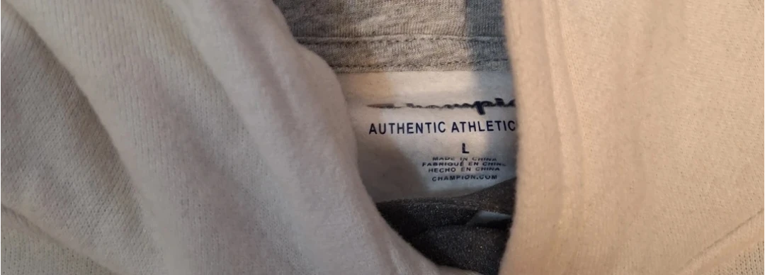 Champion Authentic Athletic Hoodie - White - Size L - photo 2