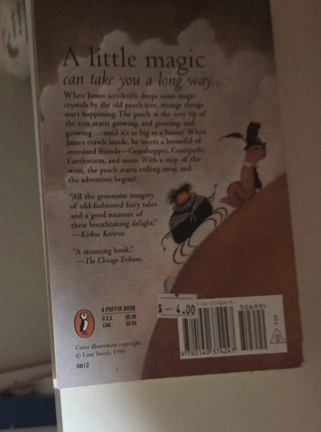 James and the Giant Peach by Roald Dahl - photo 2