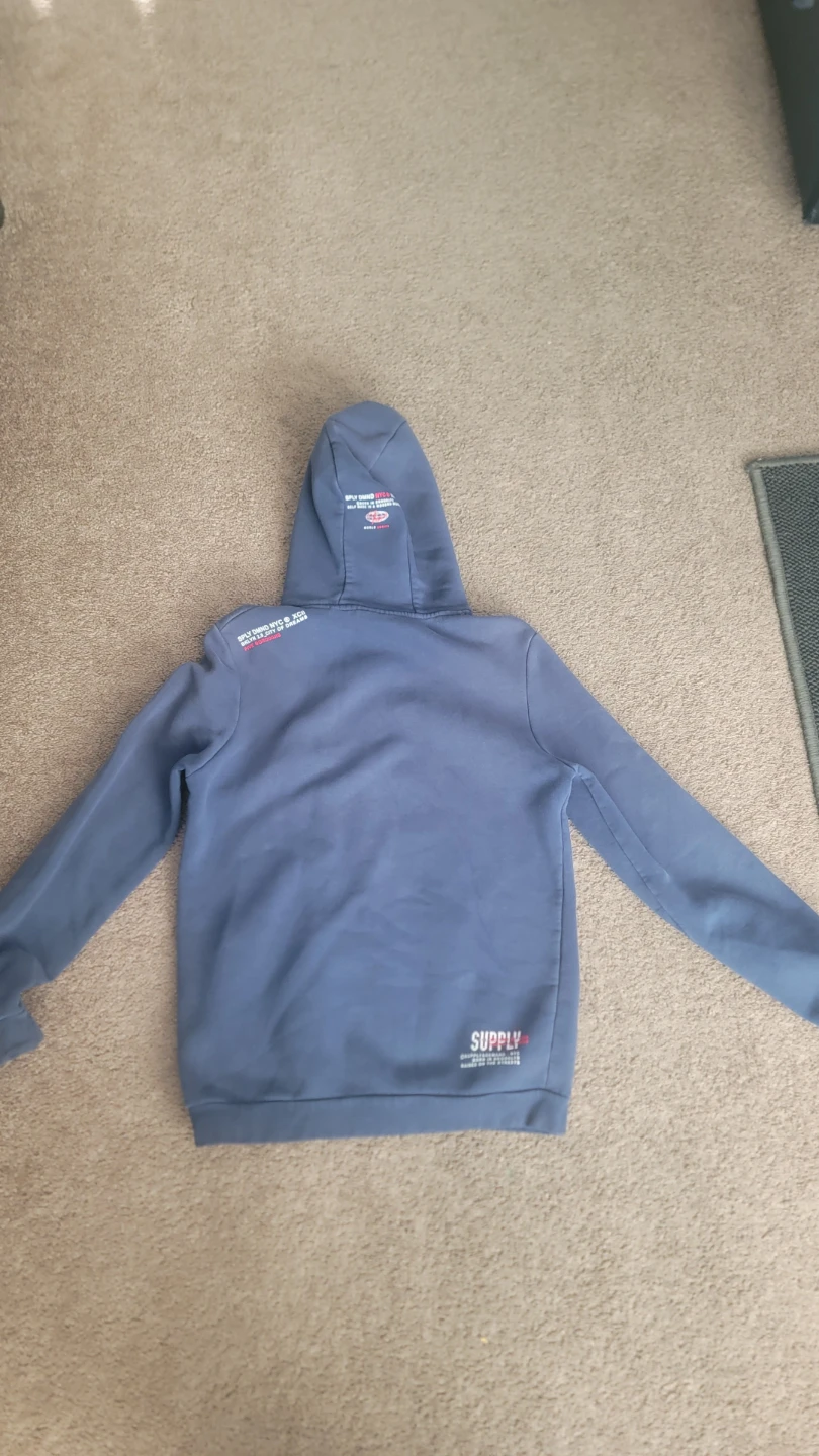 Blue Supply & Demand Hoodie