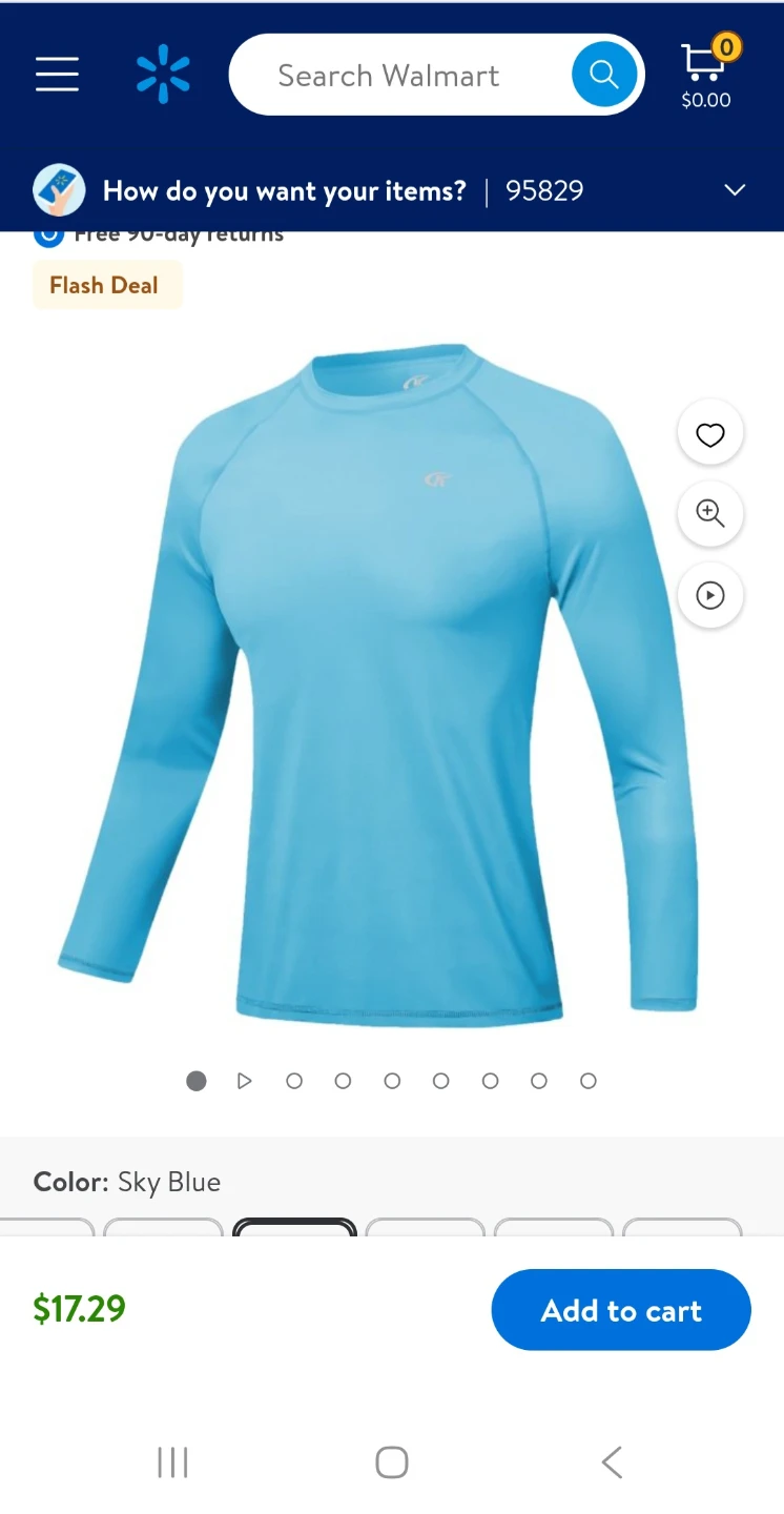 Medium-Naviskin UV protection Shirt - photo 5