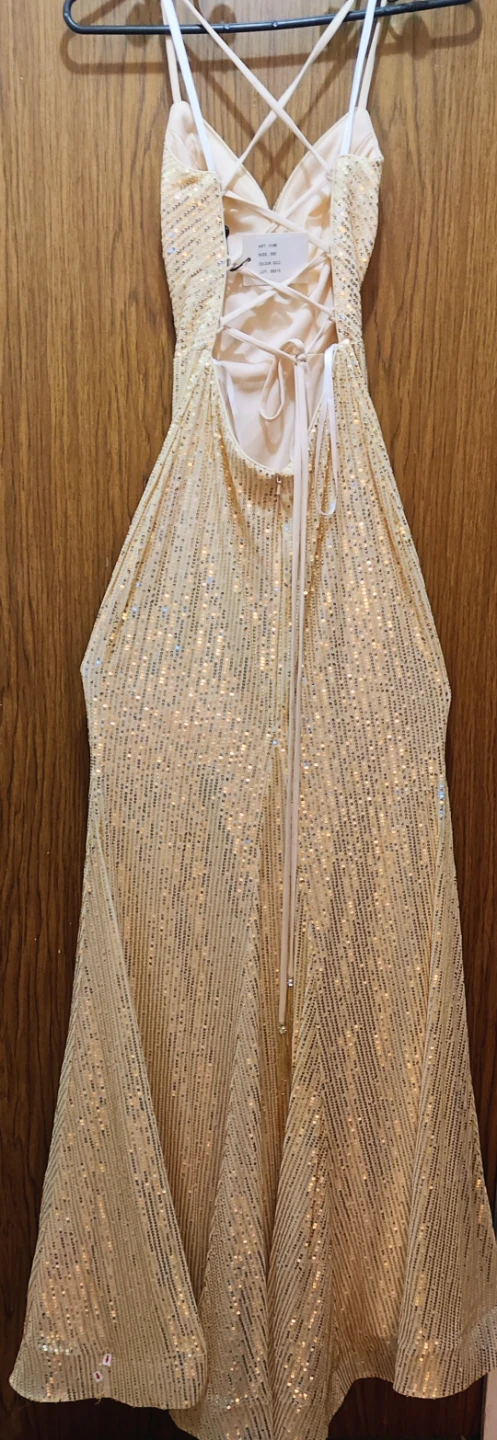 Gold Sequin Dress Size 00 (cash only) - photo 2