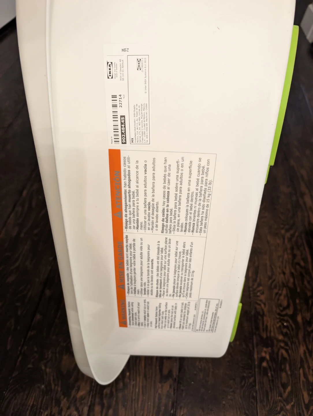 IKEA Baby Bath Tub with Mesh Pad