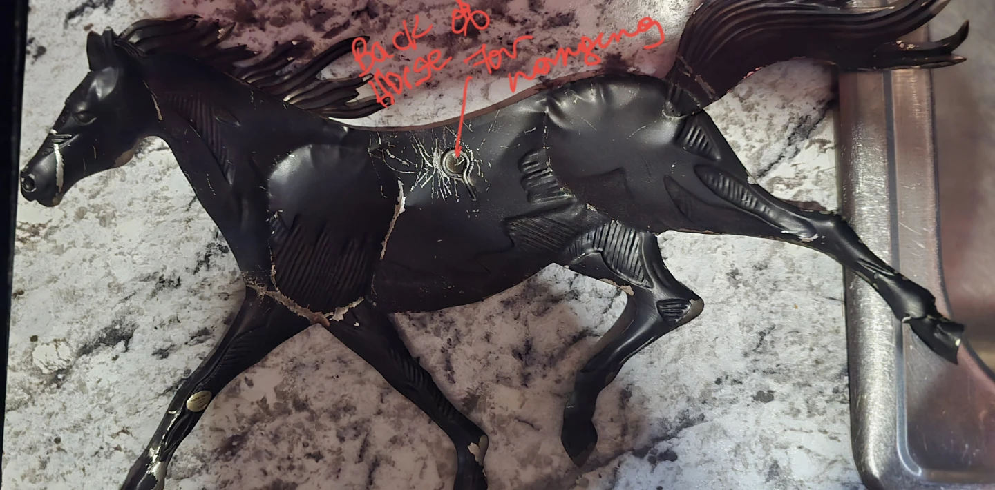 🥕Black Metal Horse Wall Art - photo 3