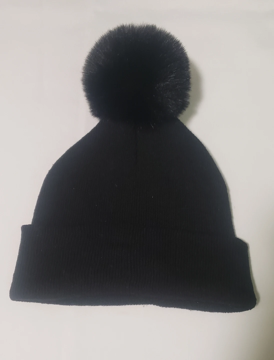 Brand new Winter Hat Fur Faux Pom Pom