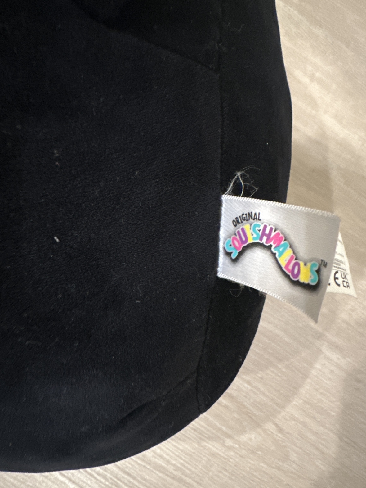 Original Squishmallows Black Bear Plush Toy - photo 2