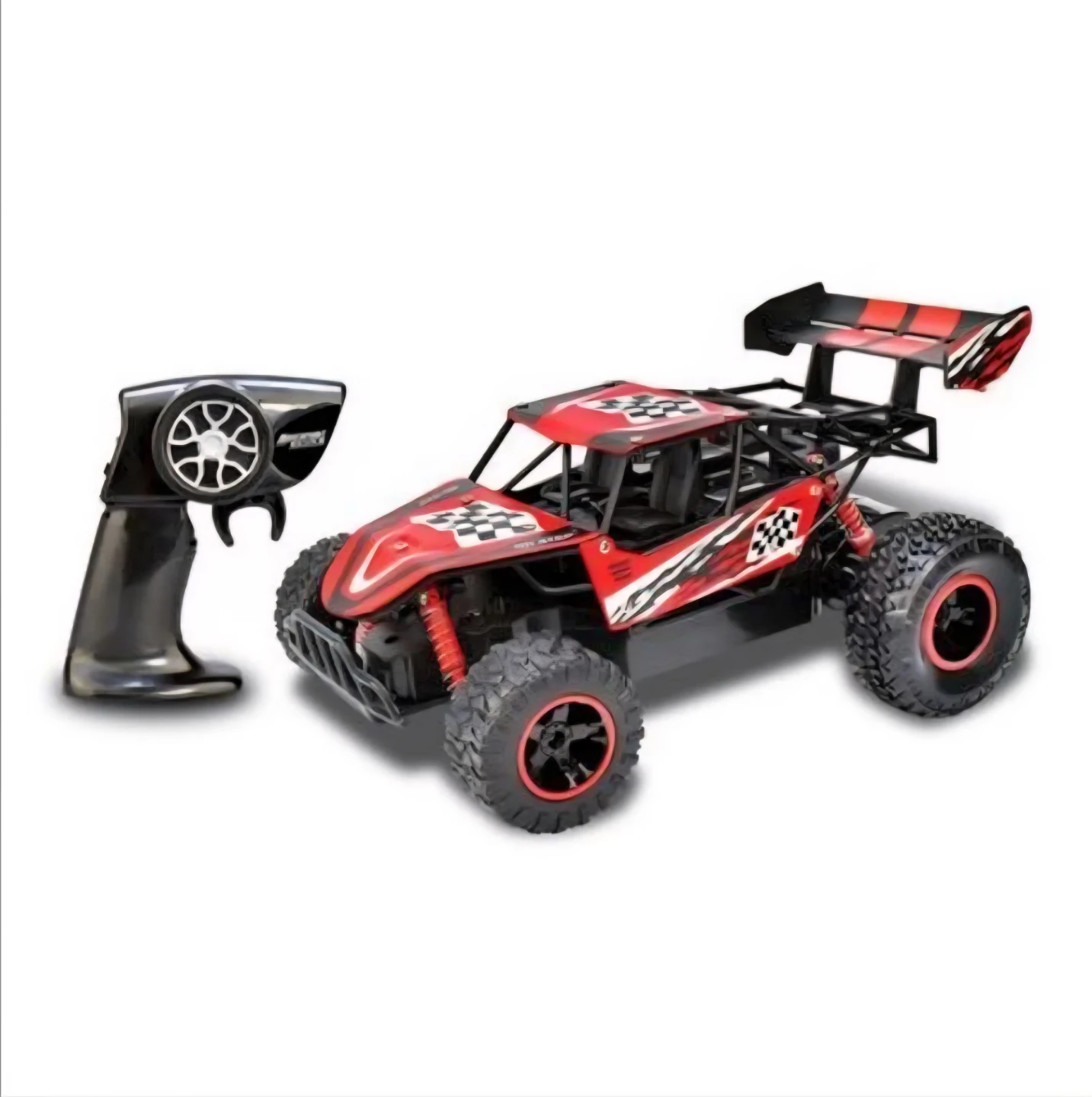 Red RC Off-Road Buggy Toy Car