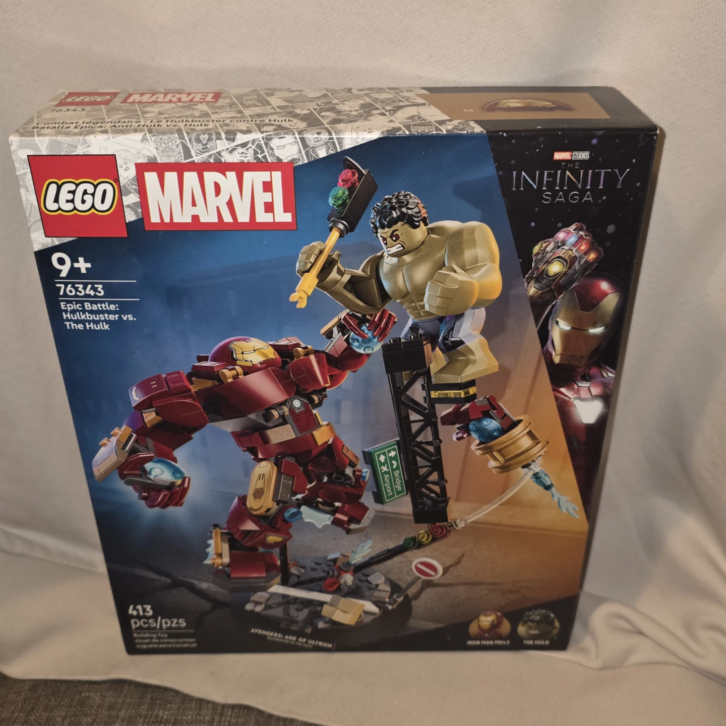 LEGO Marvel Avengers: Hulkbuster vs. The Hulk 76343