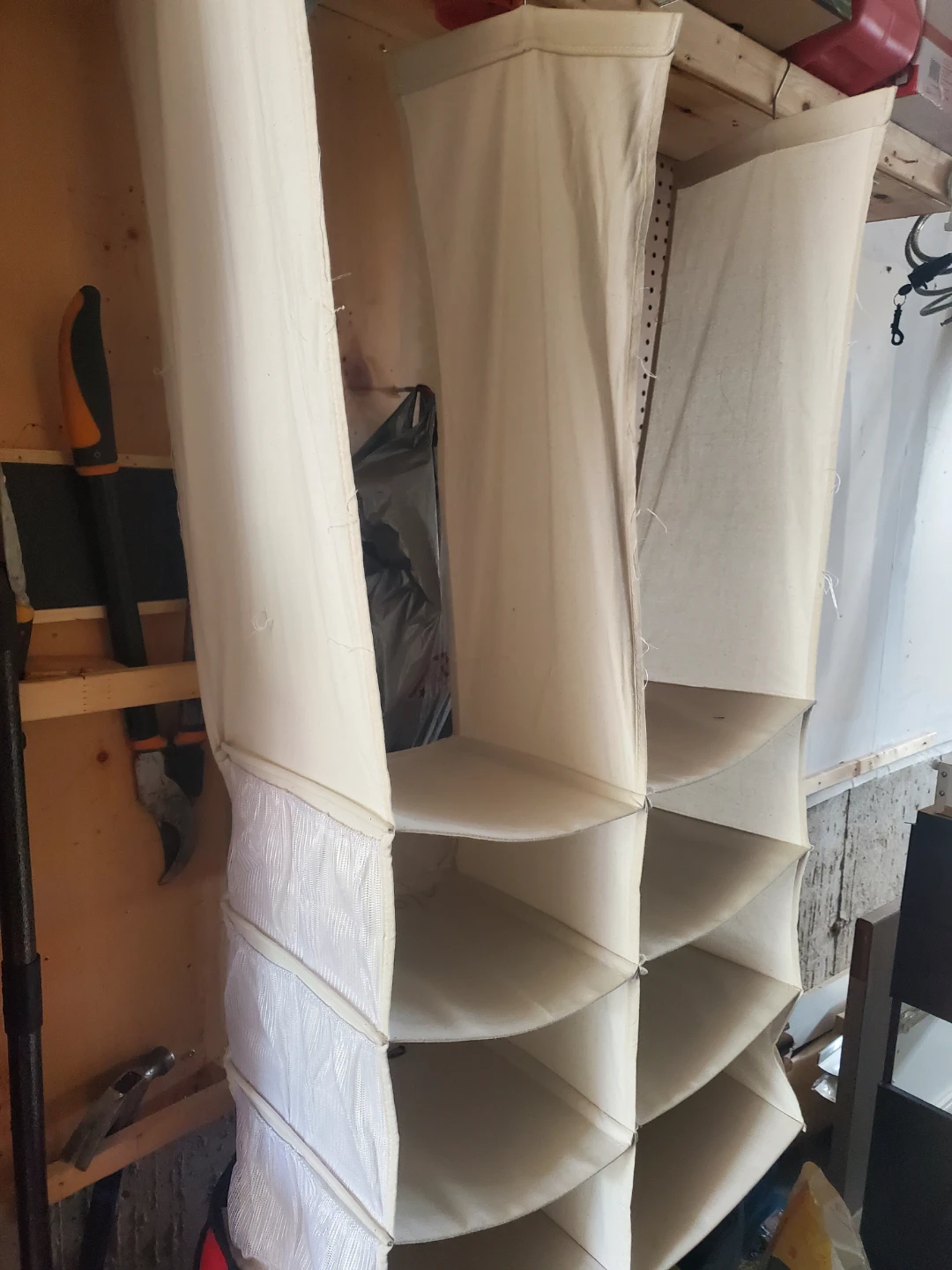 Hanging Fabric Shelving Organizer