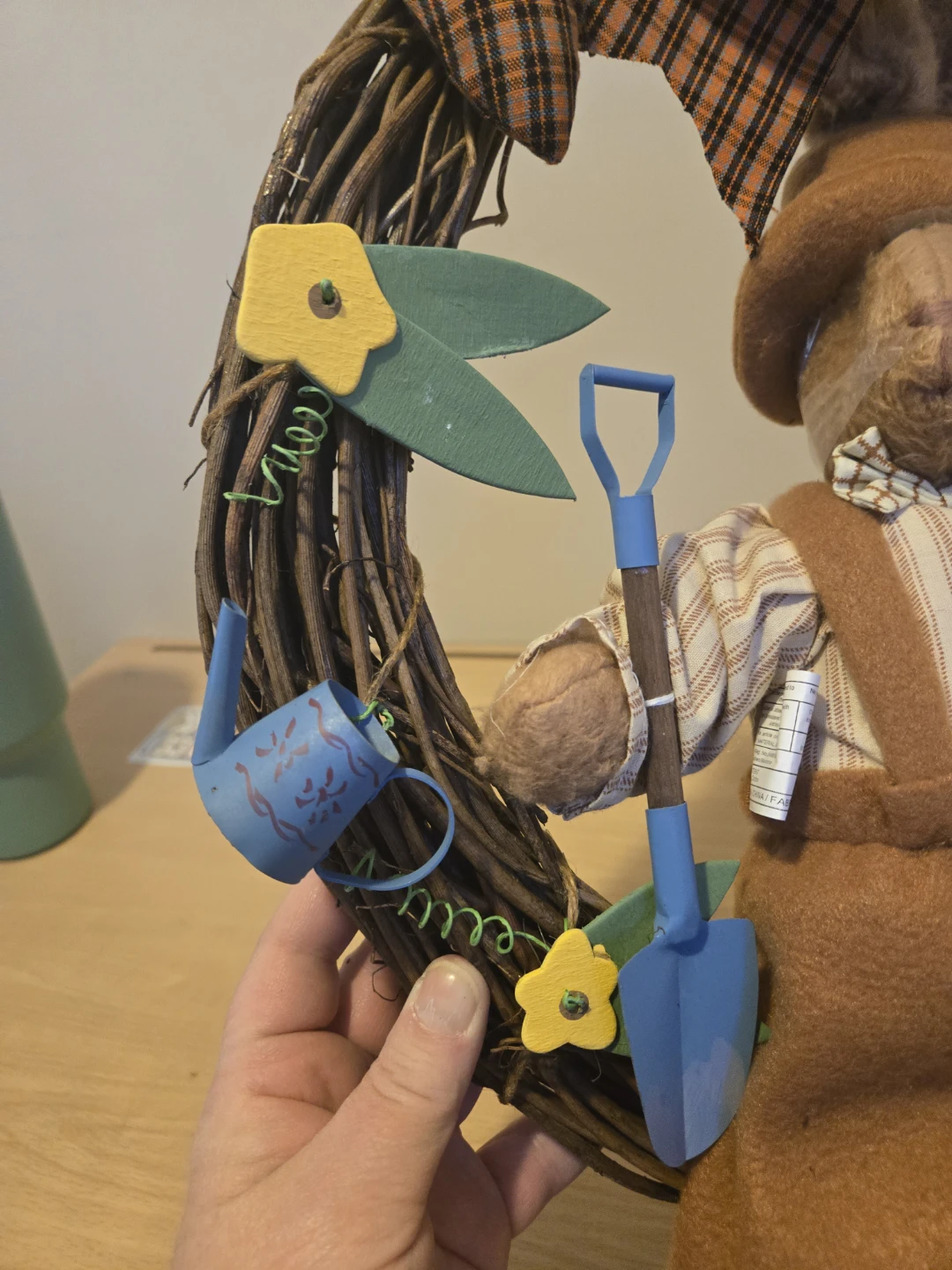 Easter Bunny Wreath Decoration - photo 2