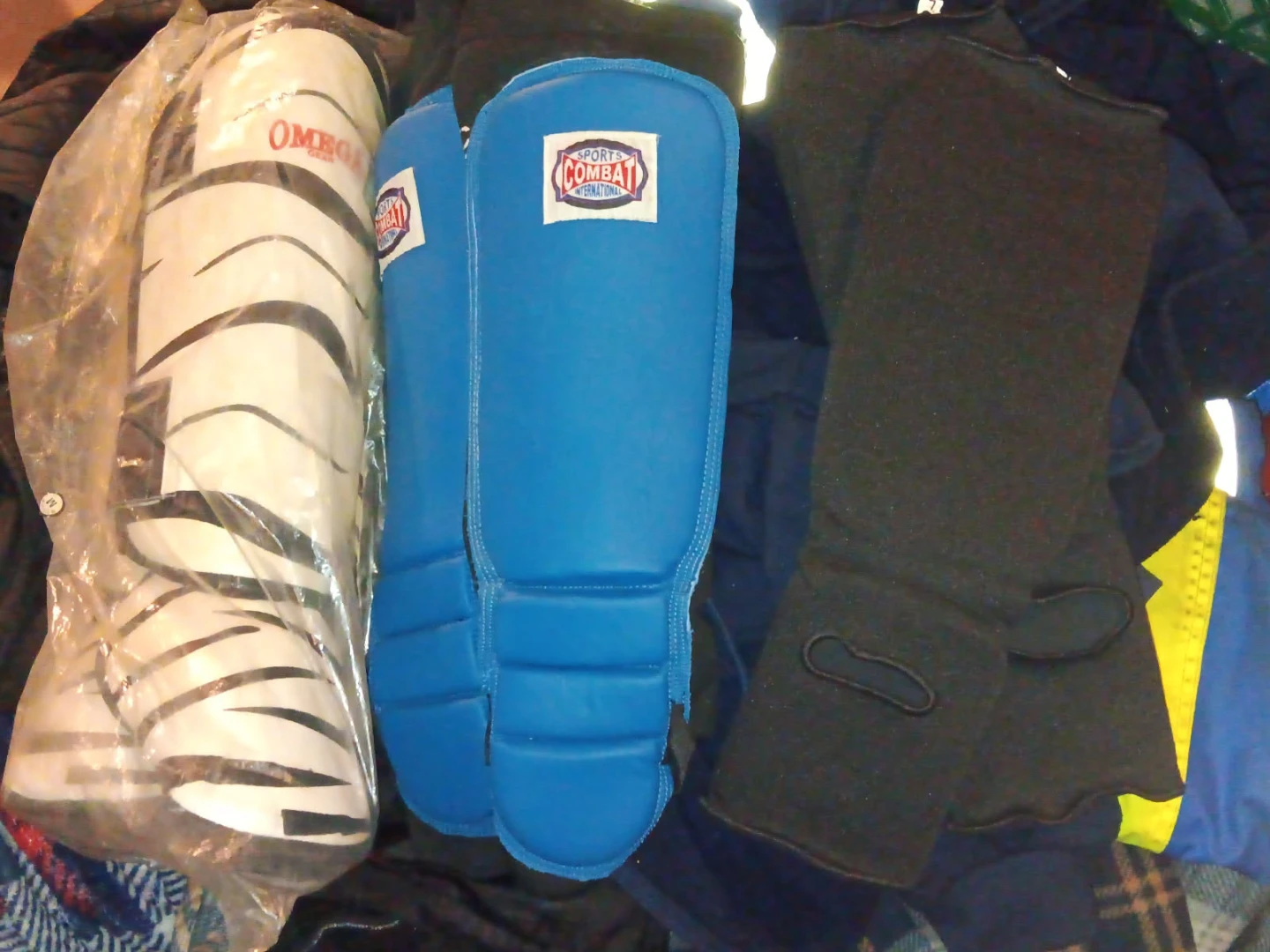 Combat Sports Gear Bundle: Shin Guards & Arm Guards