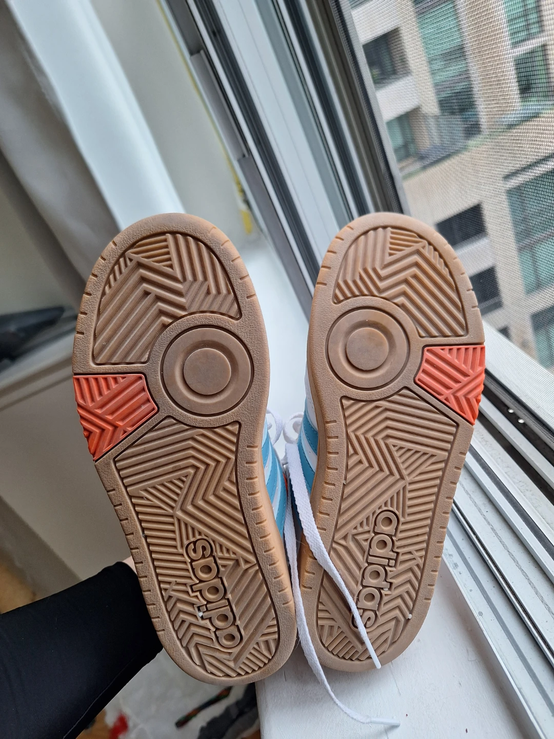 Adidas White/Blue/Orange Sneakers - photo 4