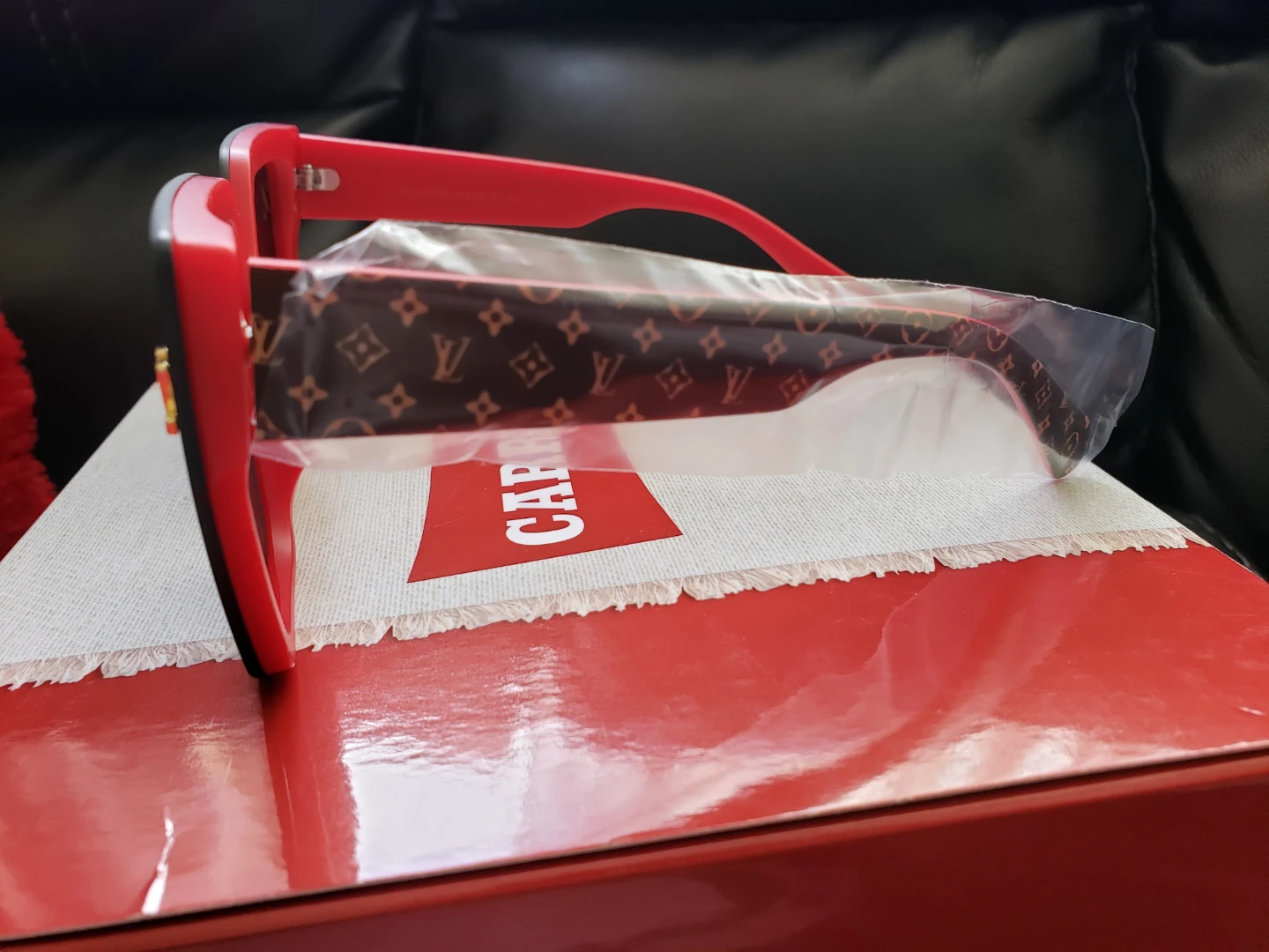 Brand new Mens Sunglasses Red - photo 2