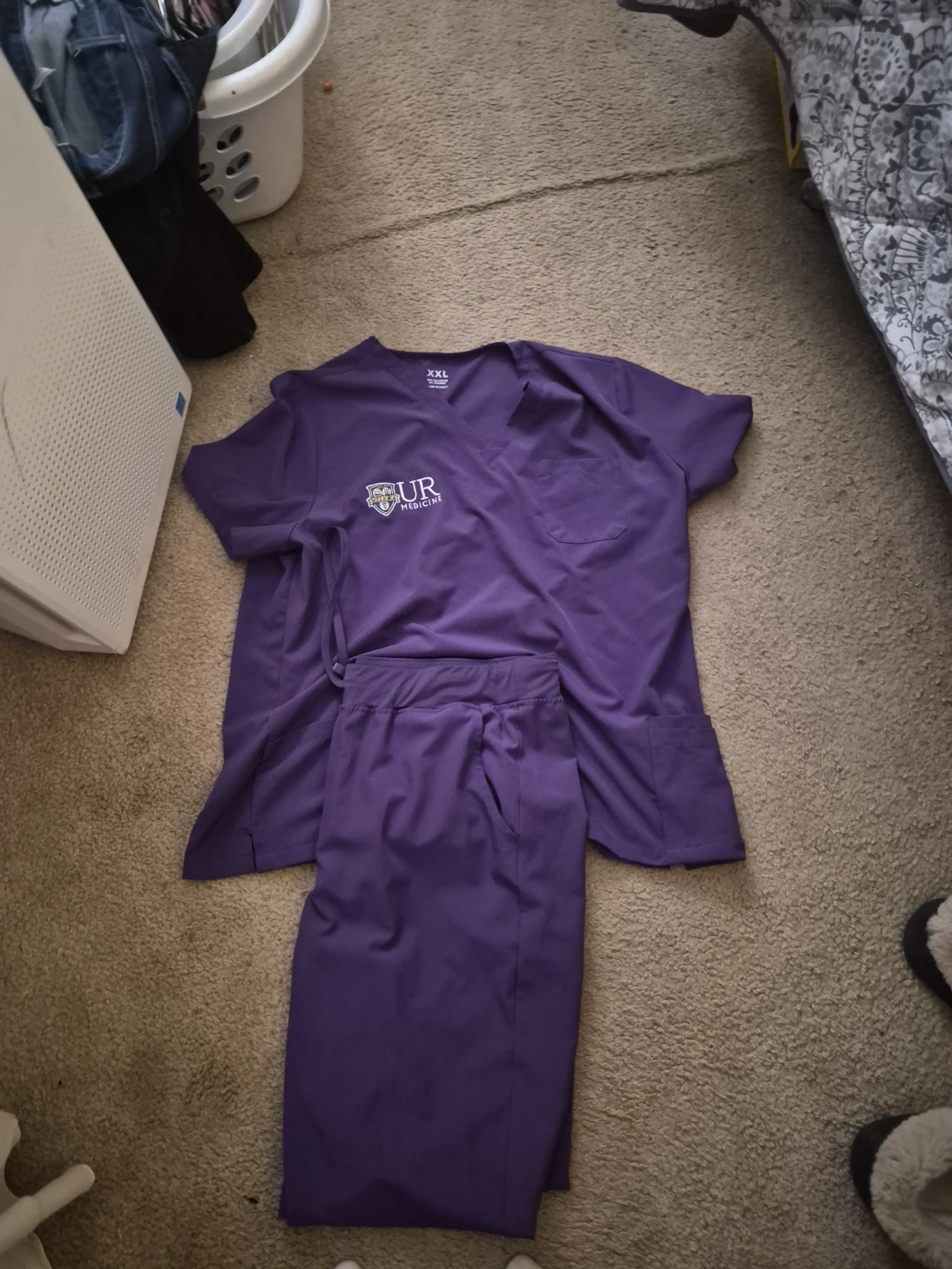 Purple UR Medicine Scrub Set - XXL