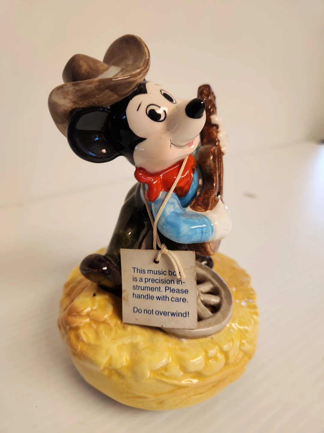 Schmid Walt Disney Mickey Mouse Ceramic Music Box - photo 2