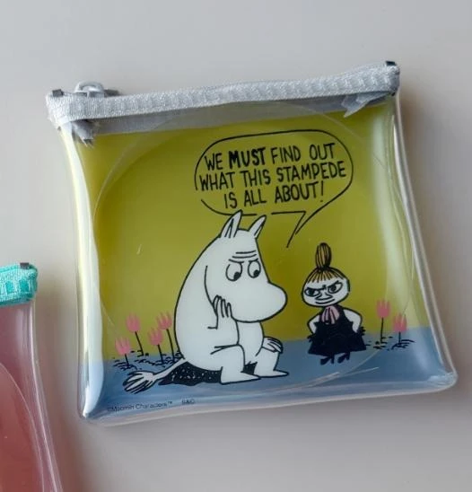 New Moomin Characters Clear Zipper Pouch - photo 3