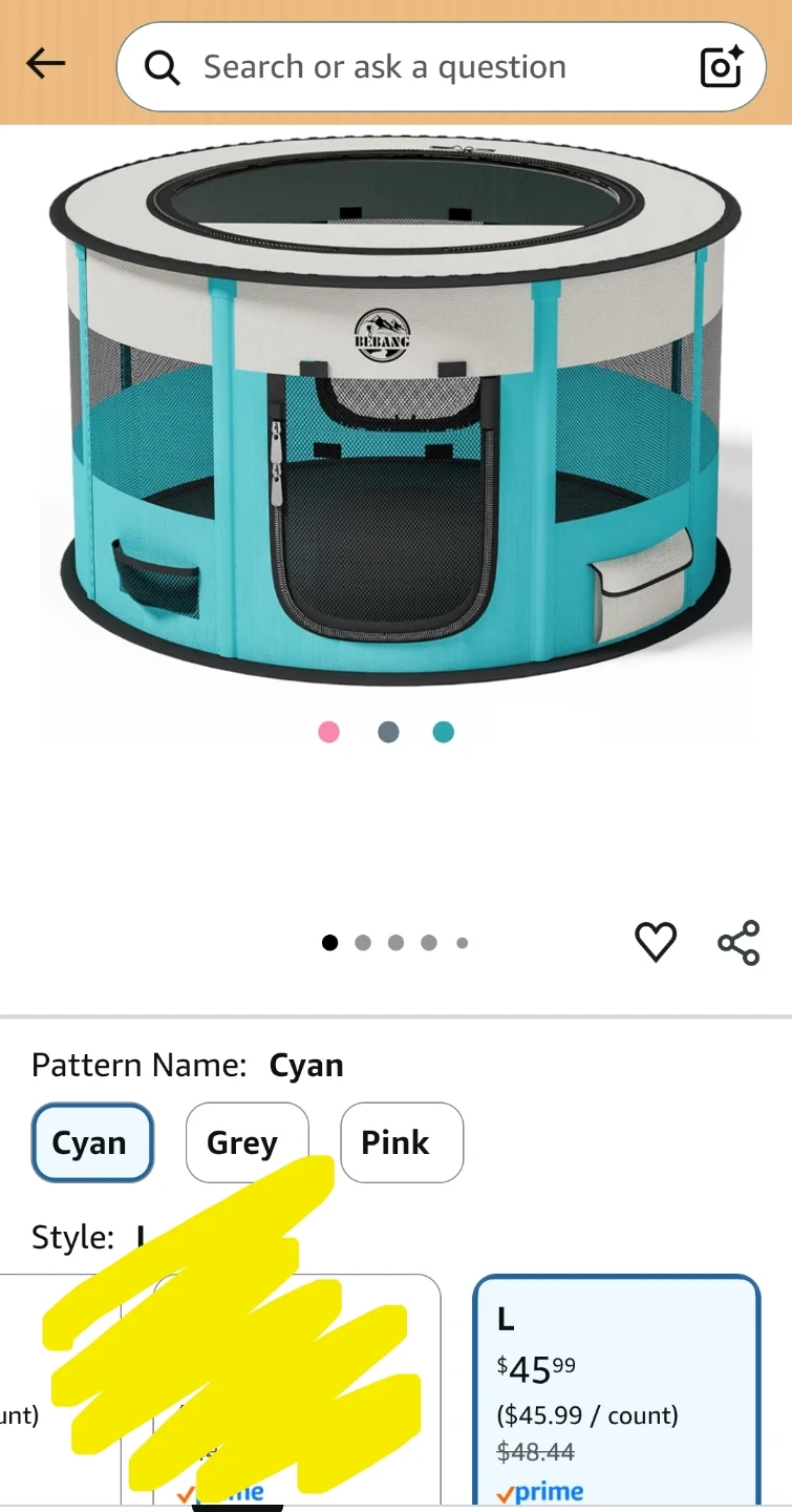 Dog/Cat/Small Animal Playpen - photo 3