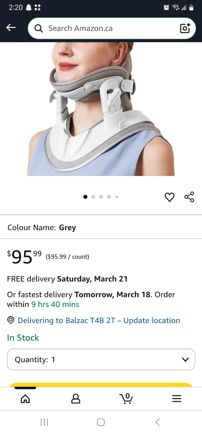 zenopax Cervical Neck Traction Device, Neck Stretcher for ..... - photo 2