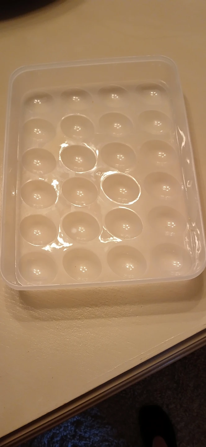 Plastic Egg Holder Container with Lid