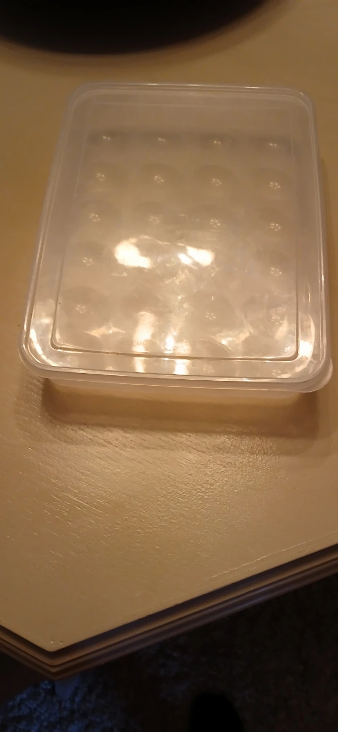 Plastic Egg Holder Container with Lid - photo 3