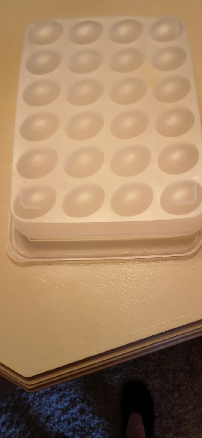 Plastic Egg Holder Container with Lid - photo 4