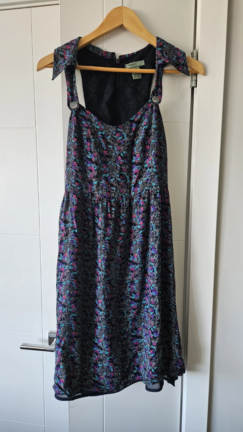 Maple Floral Print Dress
