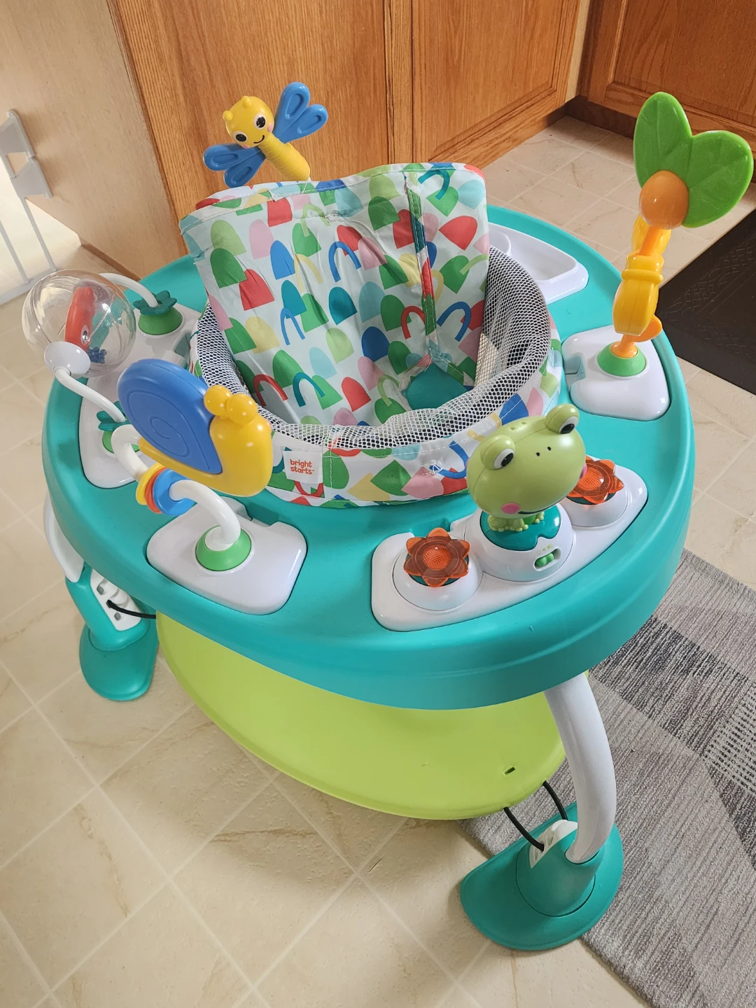 Bright Starts Bounce Baby 2-in-1 Activity Center Jumper & Table - photo 2