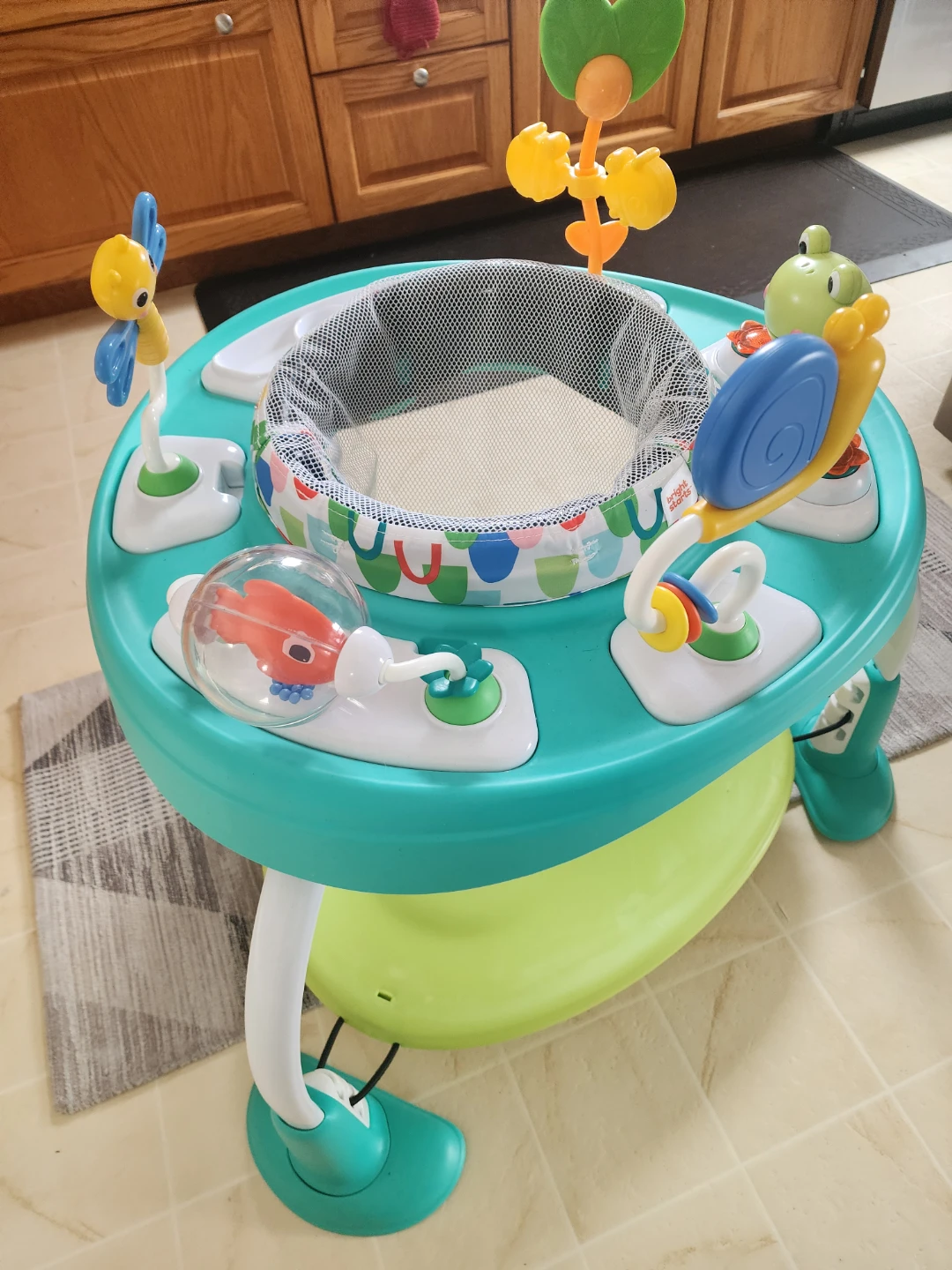 Bright Starts Bounce Baby 2-in-1 Activity Center Jumper & Table - photo 3