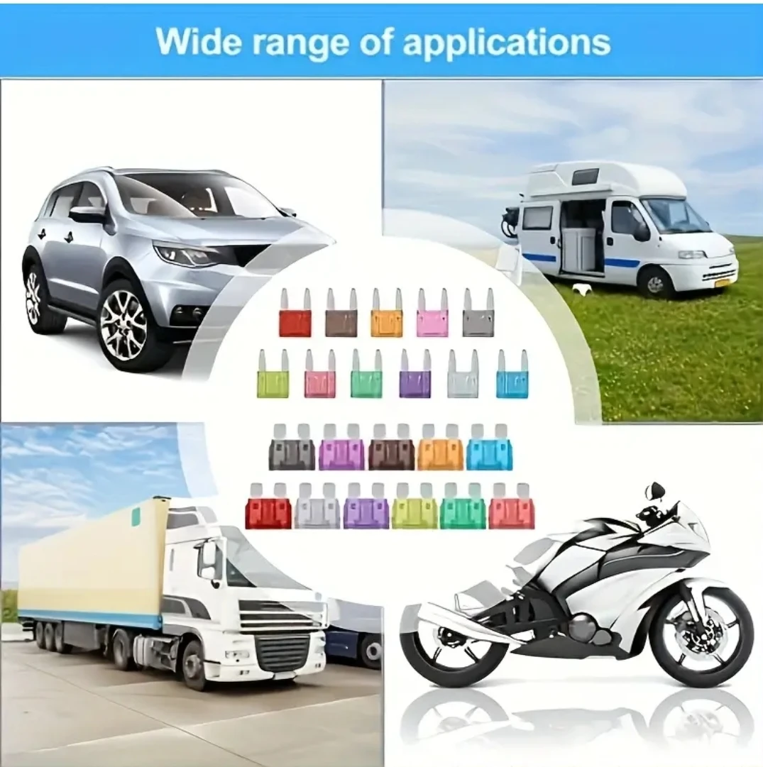 168 piece automotive fuses new - photo 4
