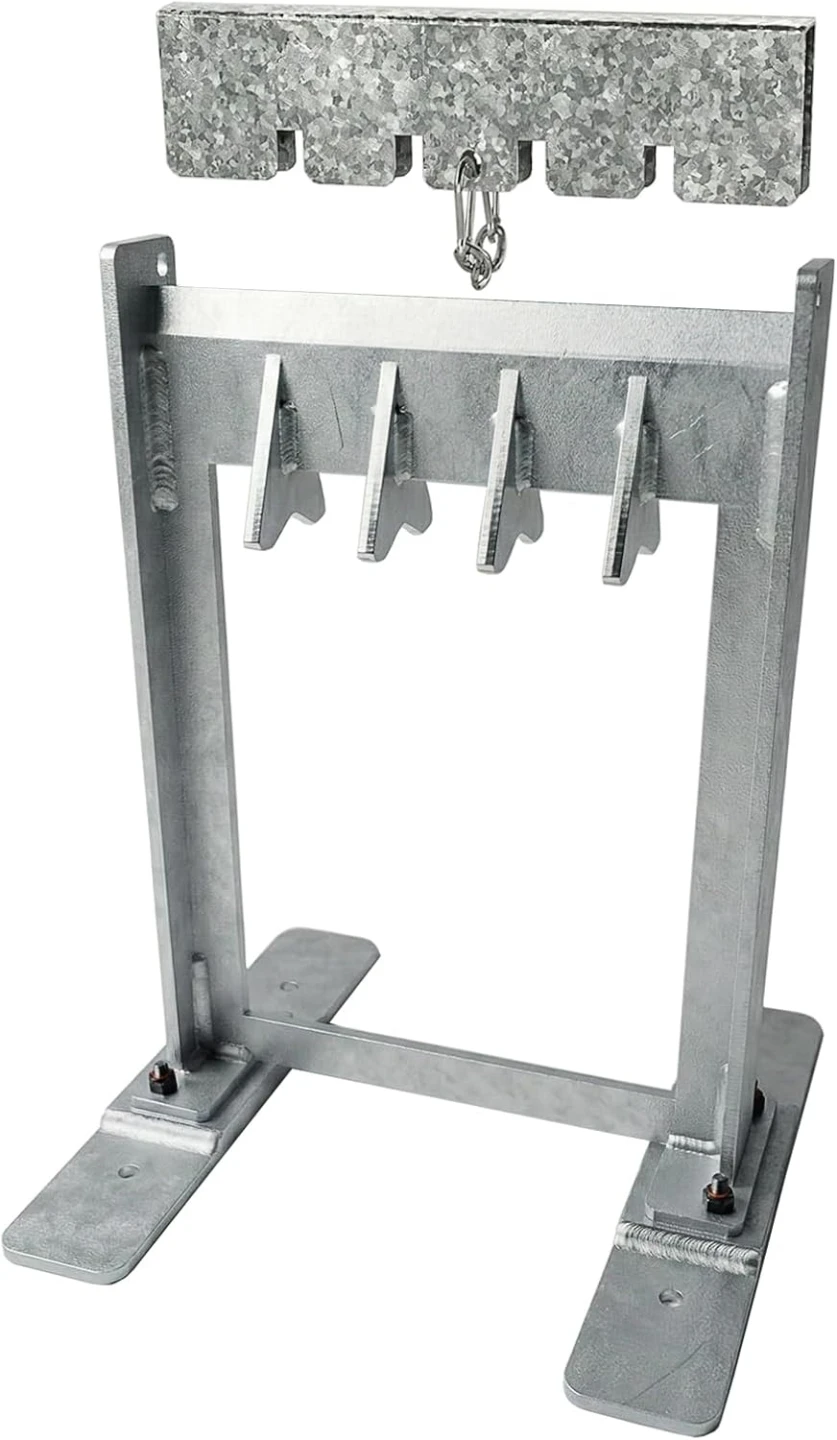 Manual Log Splitter with Secure Metal Lock-On Safety Guard BNIB