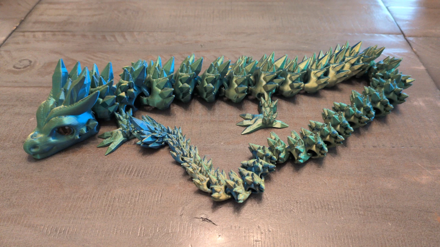 Articulated Dragon Toy - photo 3