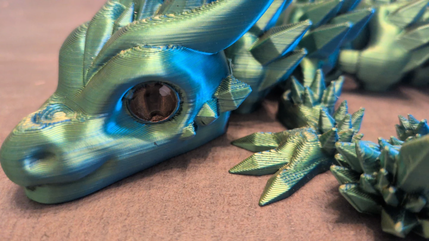 Articulated Dragon Toy - photo 4
