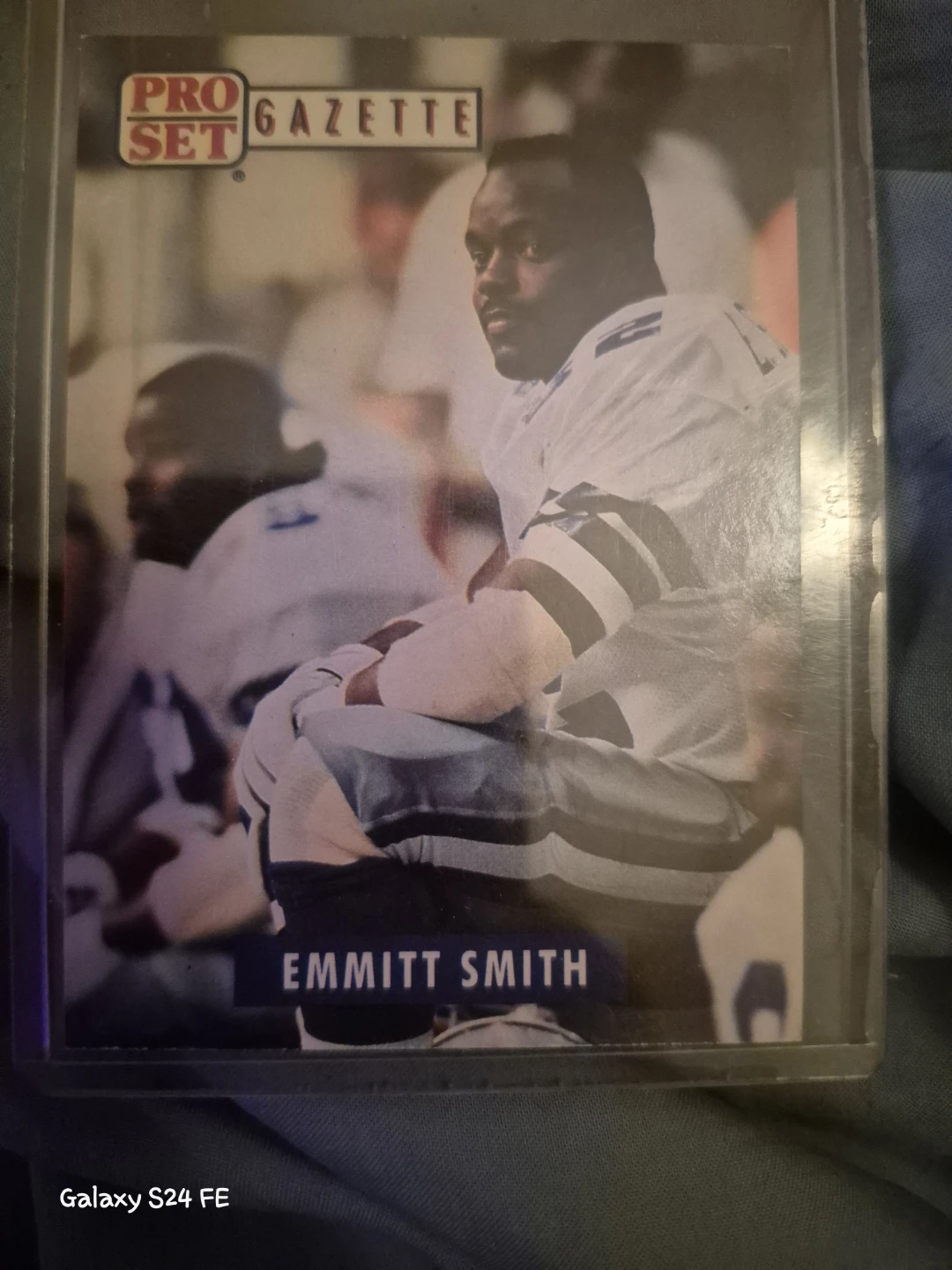 1991 Pro Set Gazette Emmitt Smith Football Card