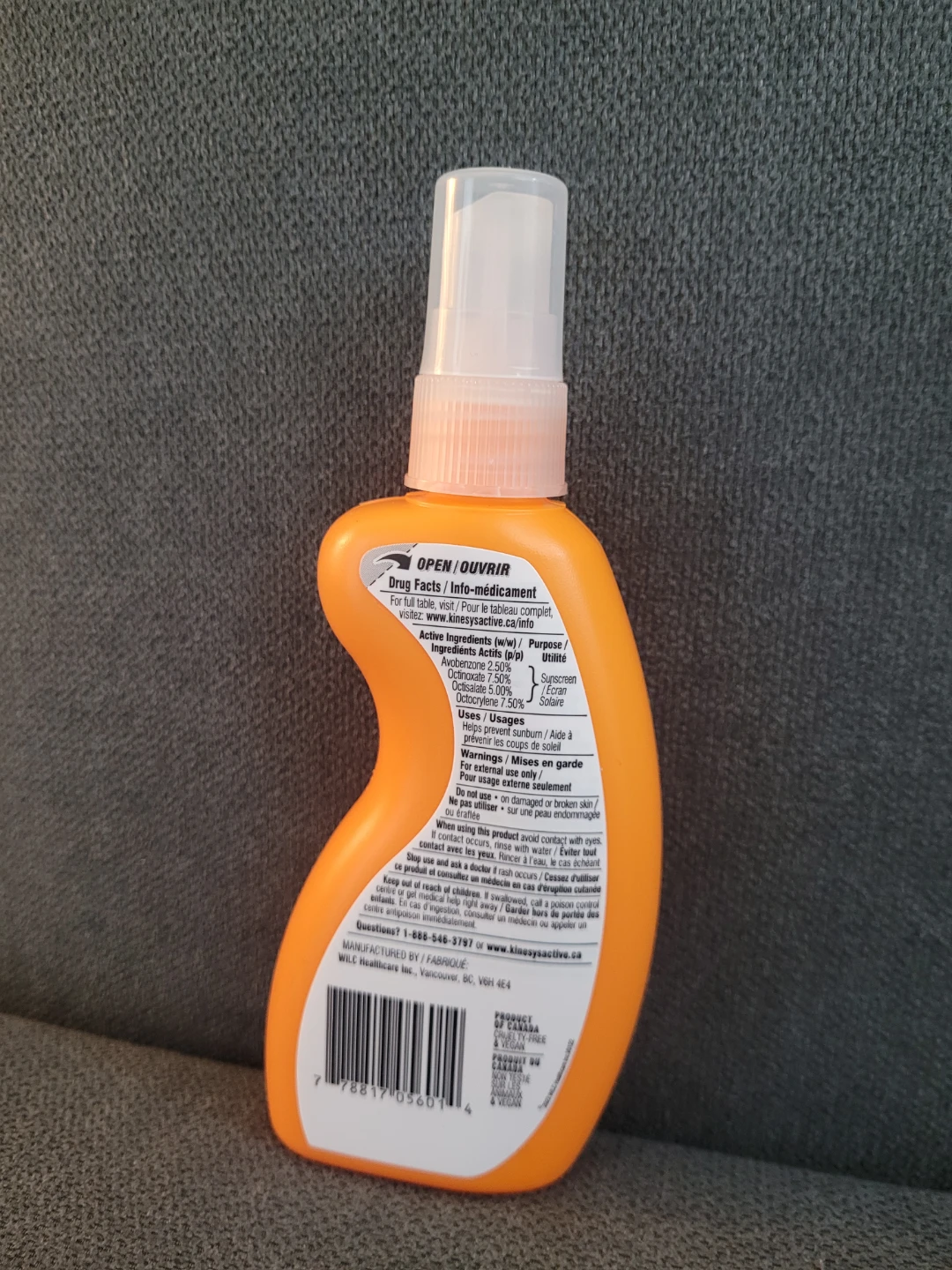 KINOSYS SPF 30 Broad Spectrum Sunscreen Spray - 150ml - photo 2