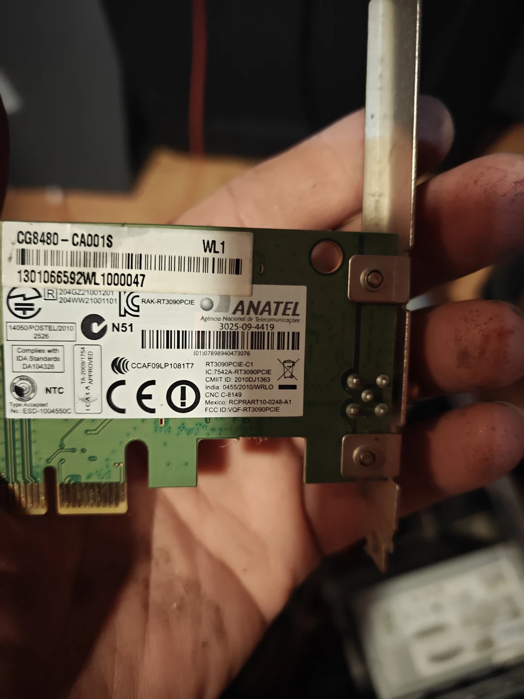 ASUS WN760R-H1 Wireless Network Card