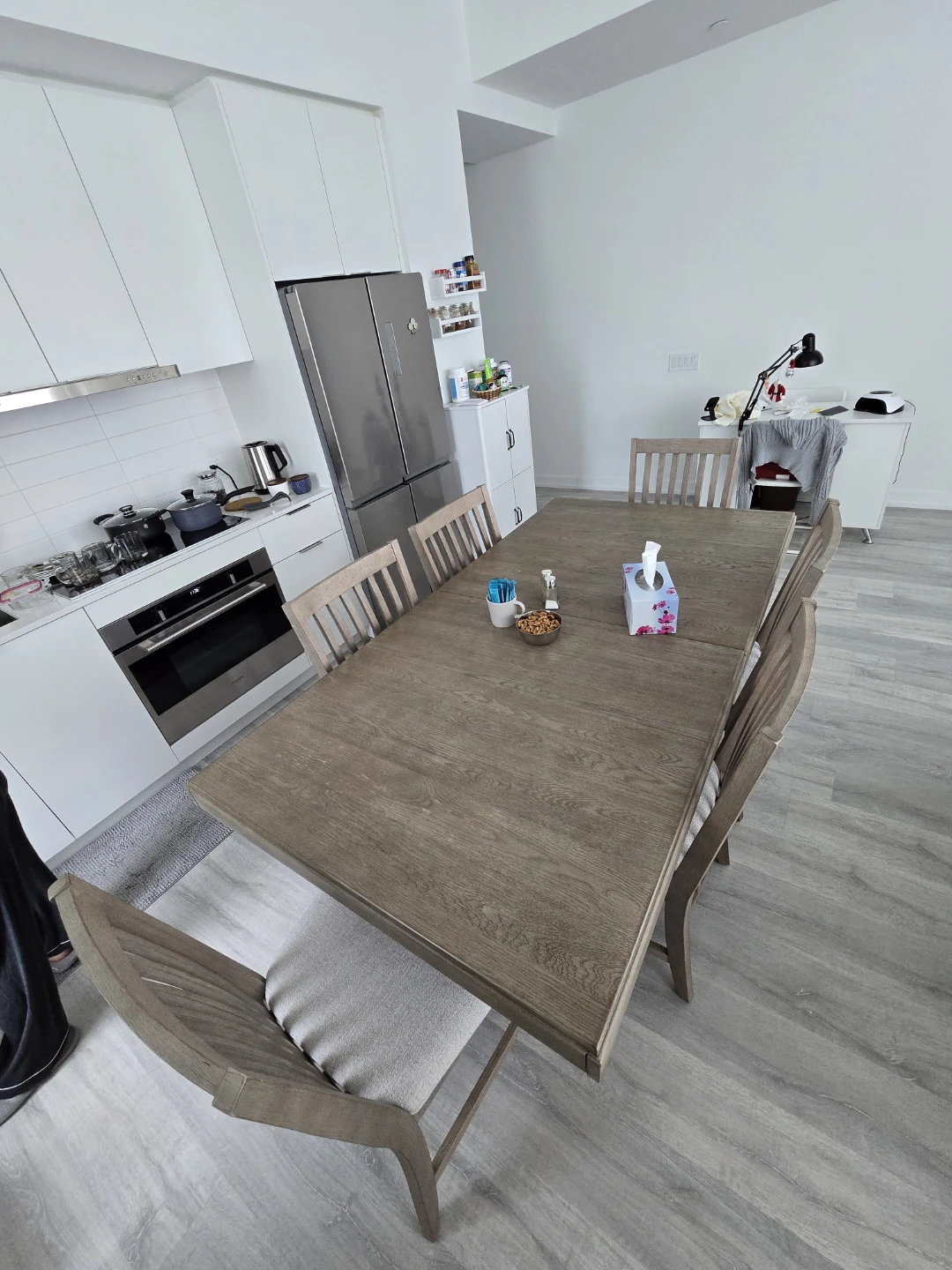 Extendable Dining Table and Chairs Set