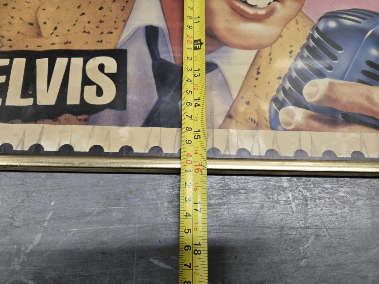 Framed Elvis Presley Rock & Roll Singer Poster USA 1935-1977 - photo 3
