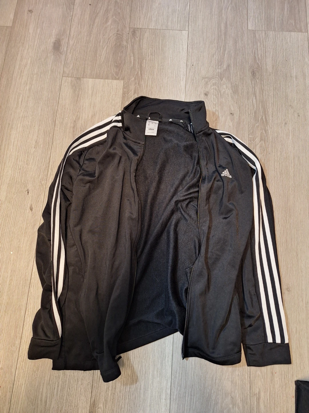 Adidas Track Jacket - Black - Size 3XL