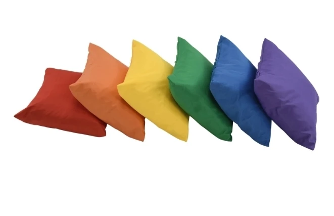Set of 6 Small Colorful Pillows - photo 2
