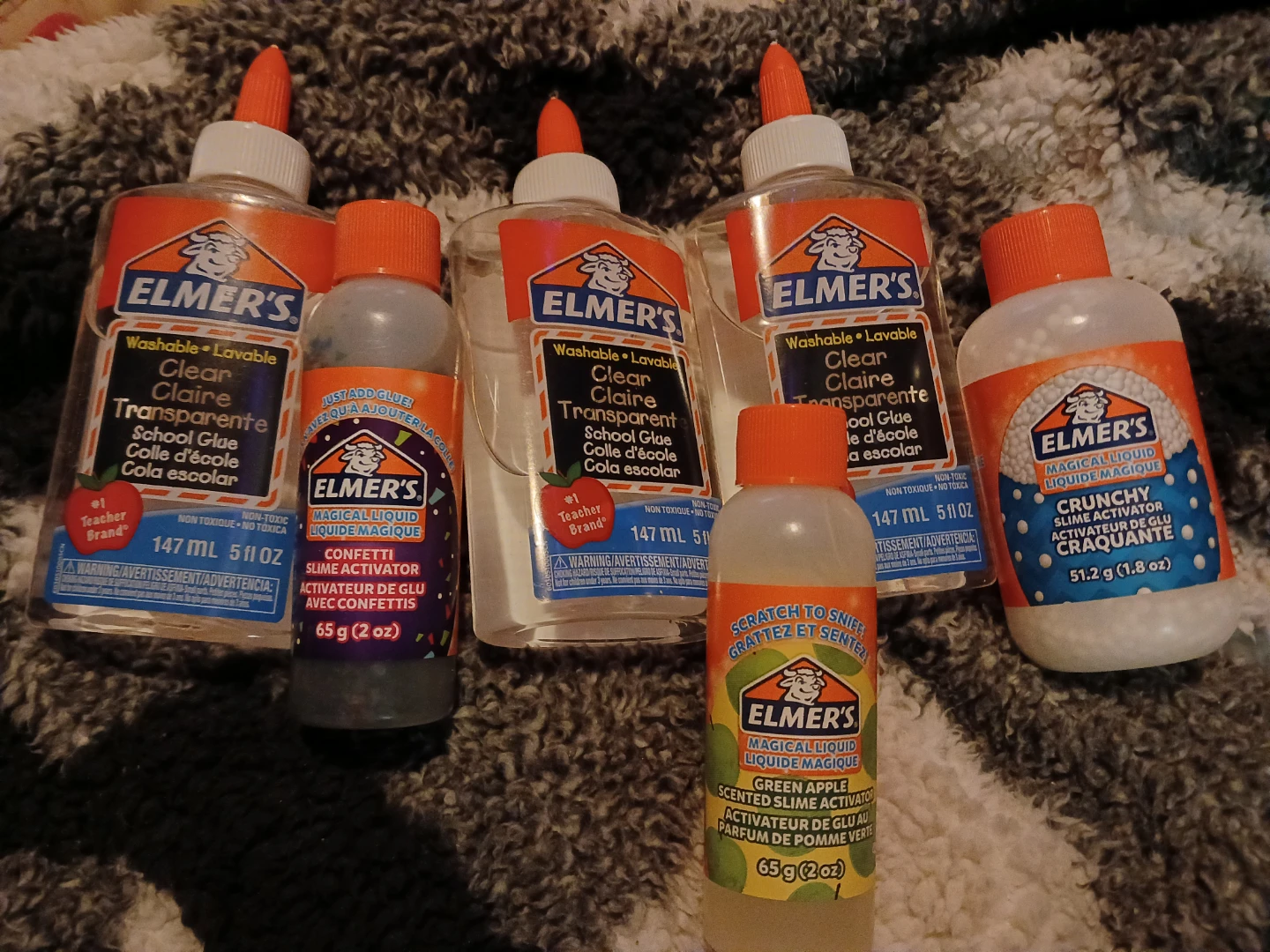 SLIME Color Change Slime & Elmer's Slime Making Supplies