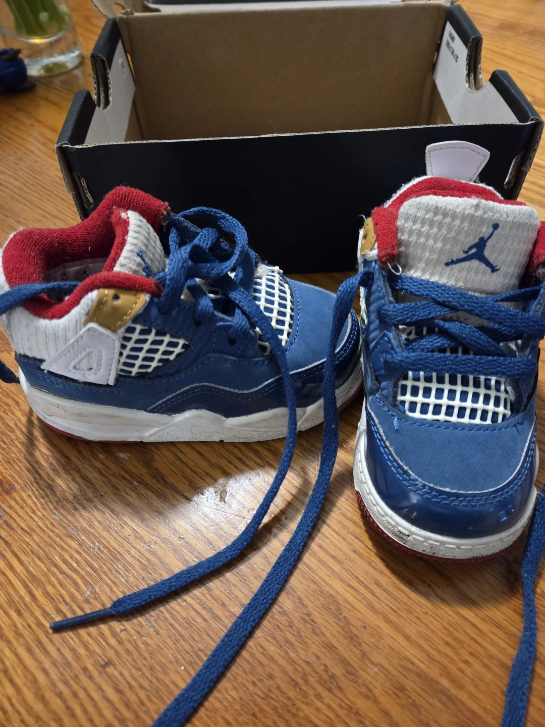 Jordan 4 Retro (TD) Toddler Shoes - photo 2