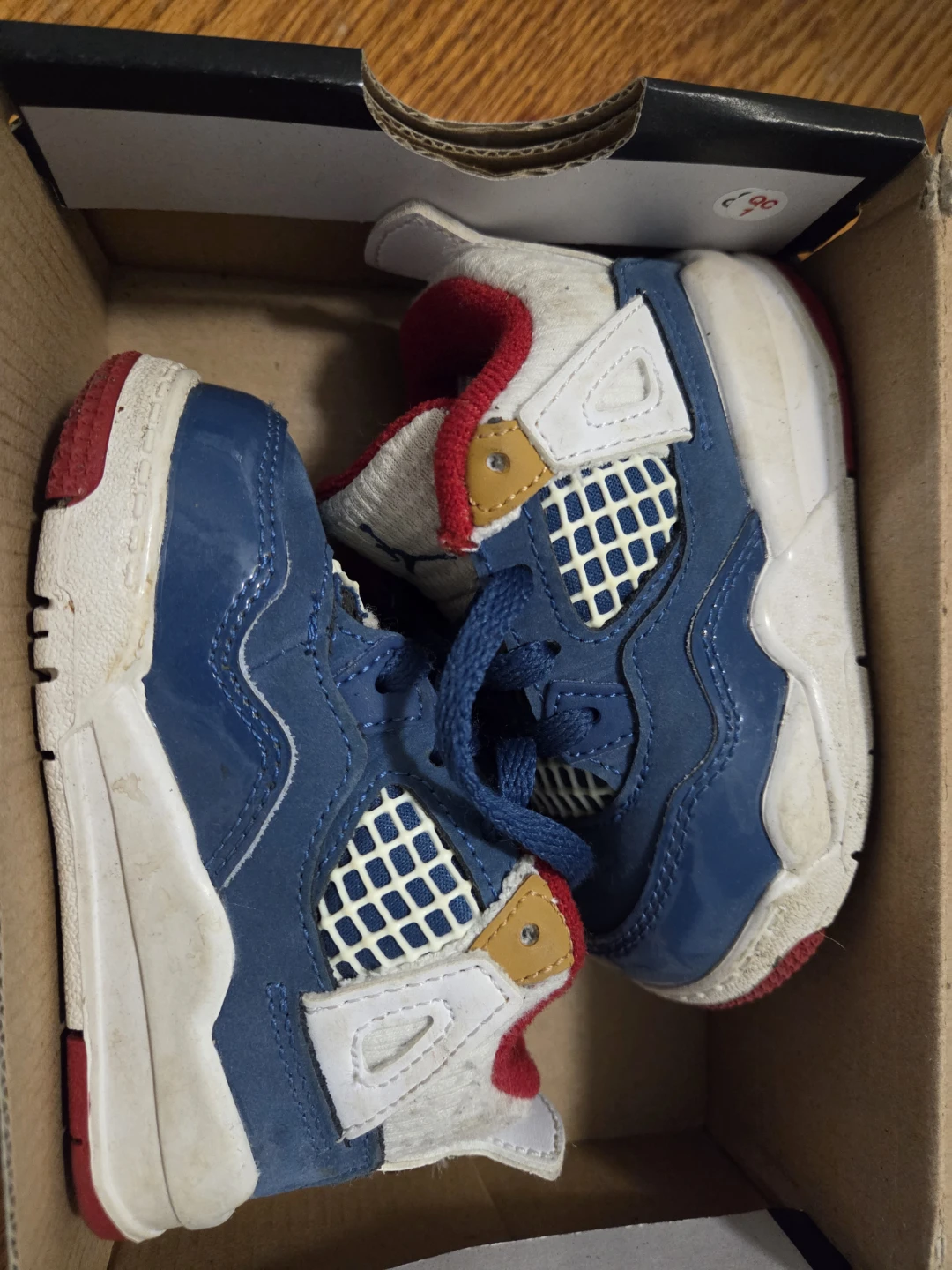 Jordan 4 Retro (TD) Toddler Shoes - photo 3