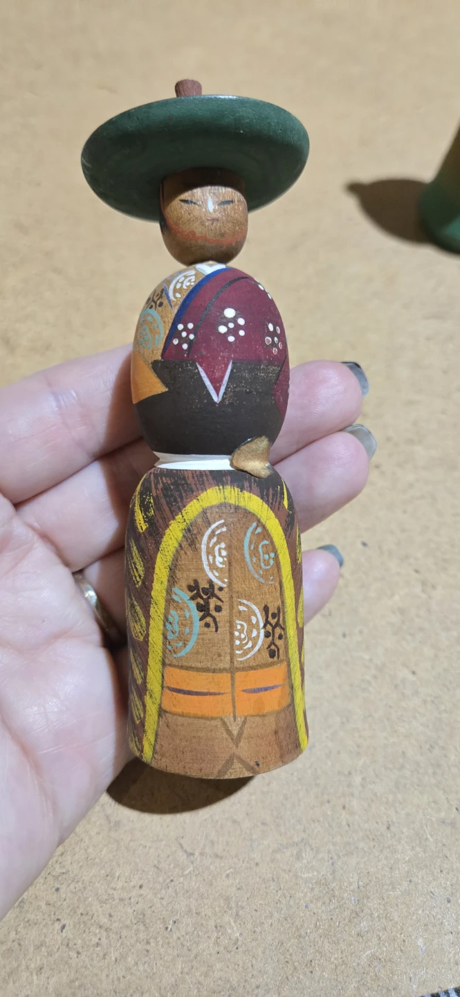 Wooden Kokeshi Doll - photo 3