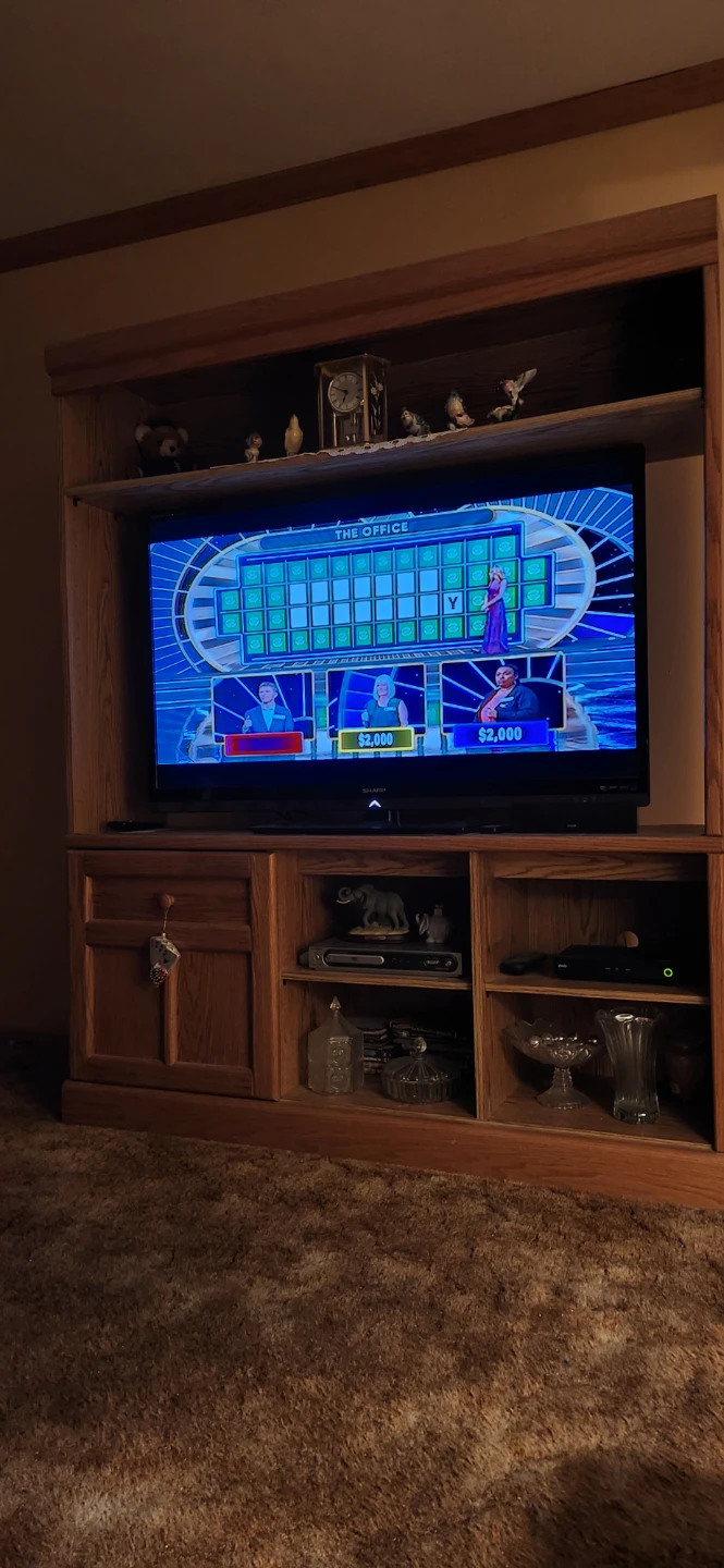 Wooden Entertainment Center