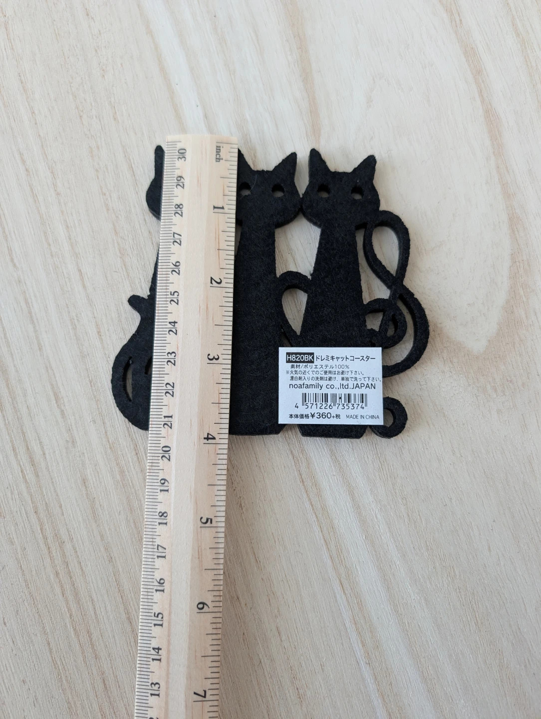 Felt Cat Coasters Set new with tag - photo 4