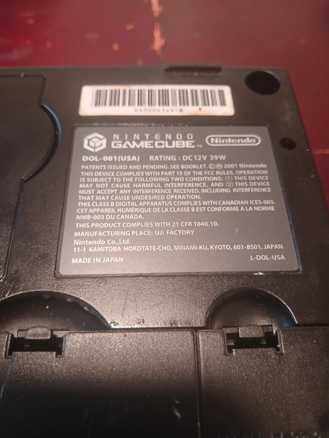 Nintendo GameCube Console - Black - photo 2