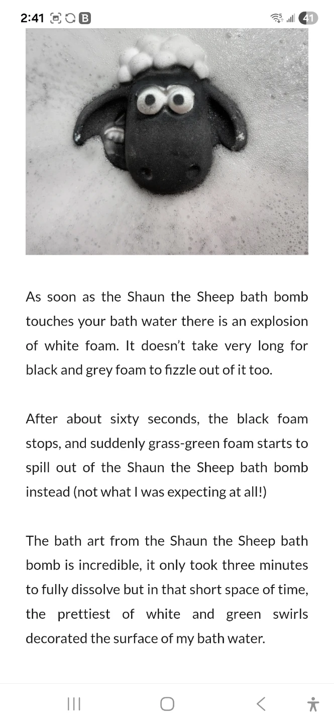 Lush Sheep Bath Bomb - photo 5