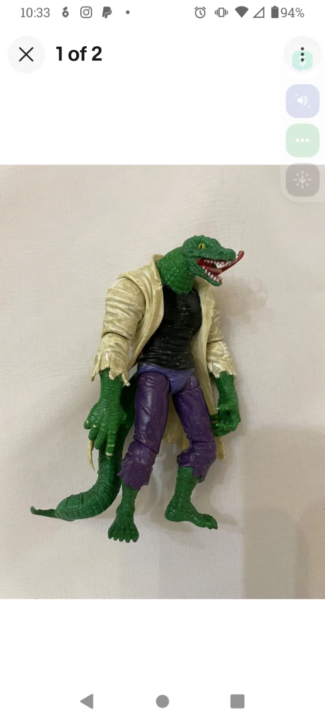 The Super Rare"Lizard Marvel Universe Action Figure